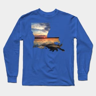 Louisiana Sunrise Long Sleeve T-Shirt